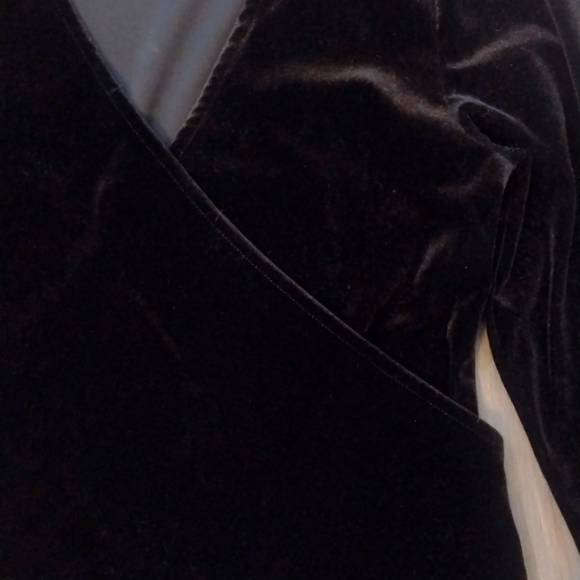 Banana Republic black velvet thong bodysuit size small - Picture 6 of 8